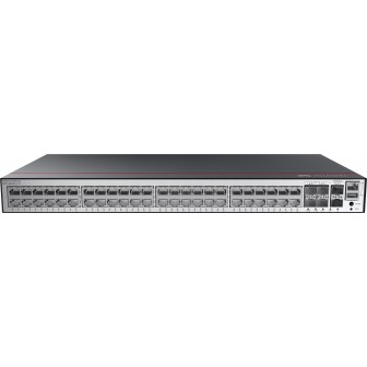 HUAWEI S5735-L48LP4XE-A-V2 (48*10/100/1000BASE-T ports, 4*10GE SFP+ ports, 2*12GE stack ports, PoE+, AC power)