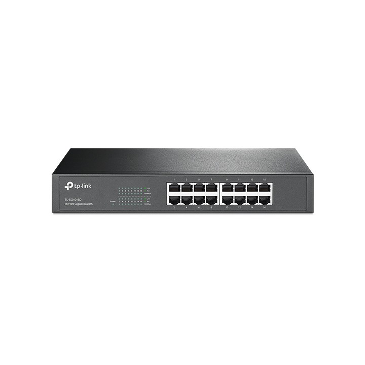 TP-LINK Switch TL-SG1016D, 16 port, 10/100/1000 Mbps