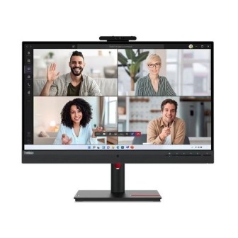 LENOVO Monitor ThinkVision T27hv-30 27'' QHD IPS, VGA, HDMi, Display Port, USB,USB-C, Height adjustable,Webcam, Speakers, , 3...