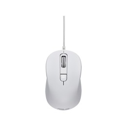 ASUS MOUSE OPTICAL MU101C Wired Blue Ray Mouse White