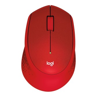 LOGITECH Mouse Wireless M330 Red Silent