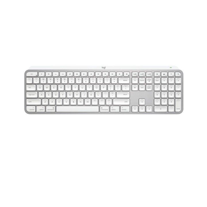 LOGITECH Wireless Keyboard Mx Keys S Pale Grey For Mac