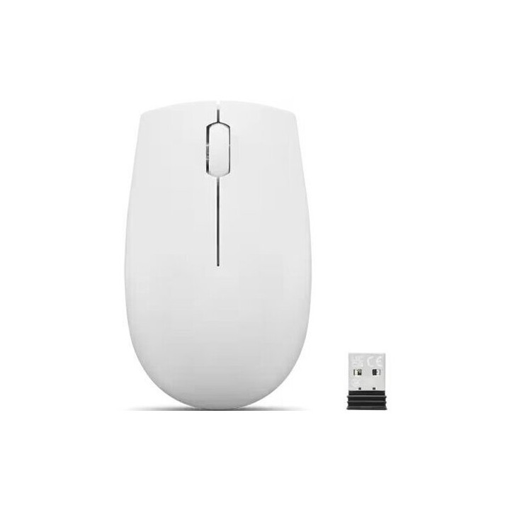 LENOVO Wireless Compact Mouse 300,Cloud Grey