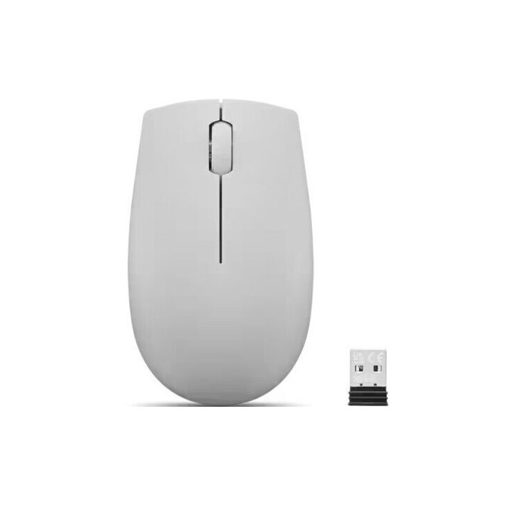 LENOVO Wireless Compact Mouse 300,Arctic Grey