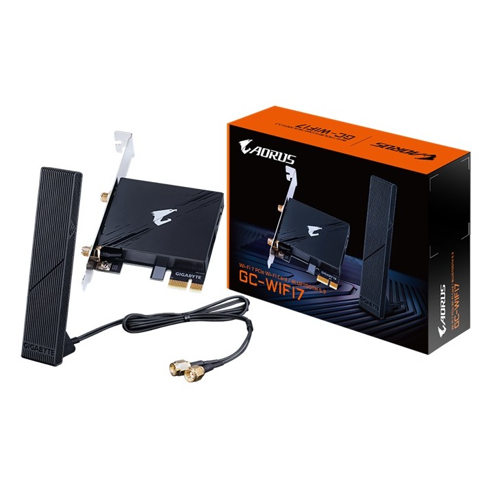 GIGABYTE Wireless PCIe WIFI 7 GC-WIFI7 ,5800Mbps