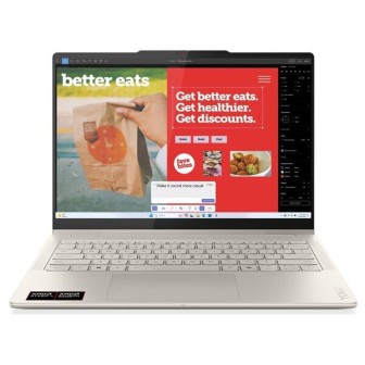 LENOVO Laptop Yoga 7 2-in-1 14AKP10 14'' 2.8K OLED/Ryzen  AI 7-350/32GB/1TB/AMD Radeon Graphics/Win 11 Home/3Y Premium/Seashell