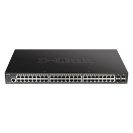 D-LINK Switch DGS-1250-52XMP 48 Gbit Port 10G SFP+ POE