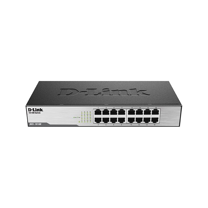 D-LINK SWITCH DES-1016D 16-Port 10/100Mbps