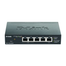 D-LINK DGS-1100-05PDV2 SMART 5 PORT , 2 x POE PORTS