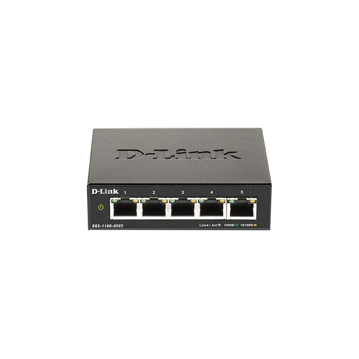 D-LINK DGS-1100-05V2 SMART SWITCH 5 PORTS