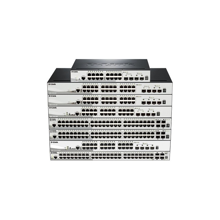 D-LINK SWITCH DGS-1510-52XMP 52 PORT STACKPOE SMART